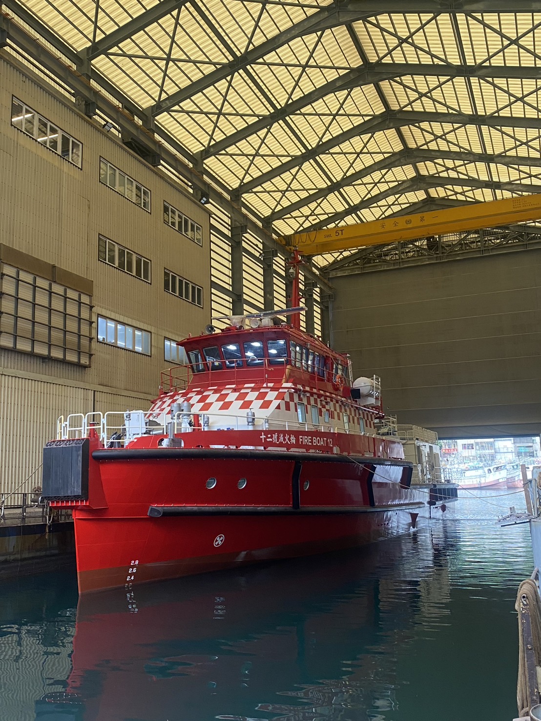 龍德造船工業：冷間加工・溶接工事